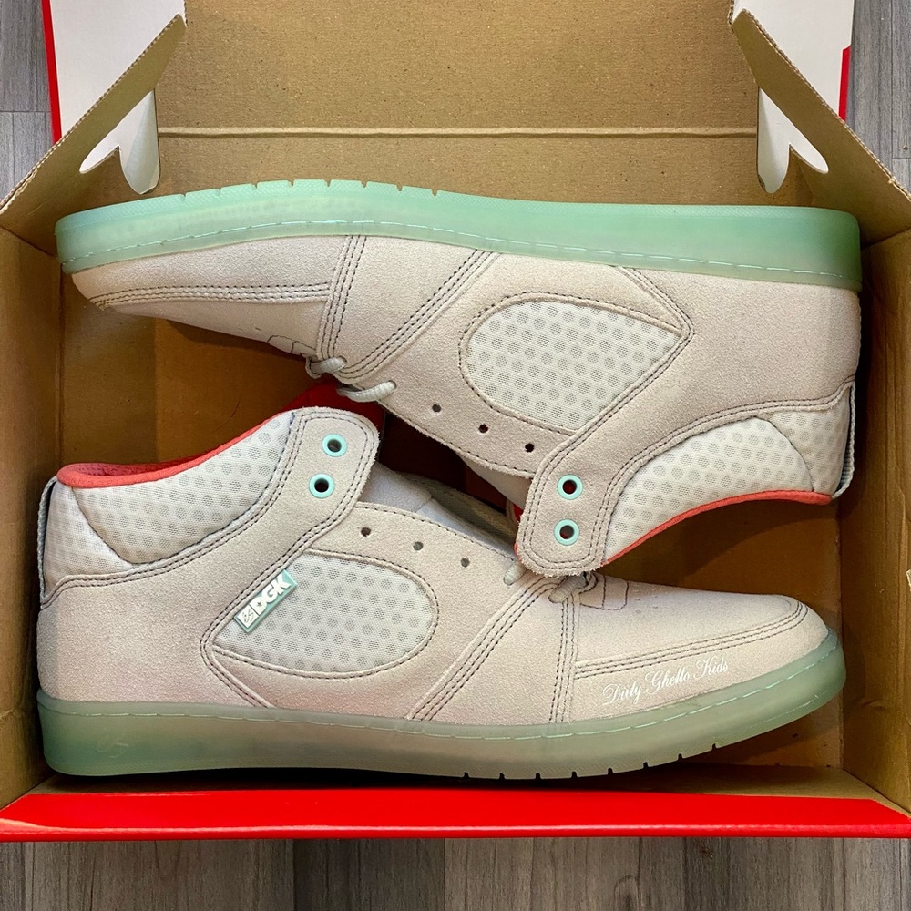Es Accel Slim Mid X DGK size 10.5 Grey/Blue
